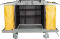 Jantex huishoudwagen 2x 77ltr zakken | DL011