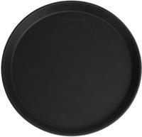 Cambro Camtread rond antislip glasvezel dienblad zwart 28cm | DM780