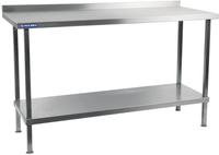 Holmes RVS Wandtafel Met Opstaande Rand 600(D)mm - Holmes DR022