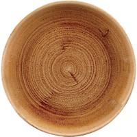 Churchill Stonecast Patina Vintage Copper Evolve Coupe Bord 22 cm Pak van 12 - DR662