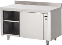 Gastro M RVS warmhoudkast met achteropstand 85x200x70cm | DS439