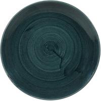 Churchill Stonecast Patina Rustic Teal Evolve Coupe Bord 22 cm Pak van 12 - FA594