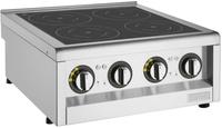 Buffalo 600 Serie 4 Zone Inductiekookplaat 2 X 3kW - FU219