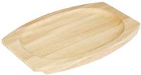 Olympia Hevea Bord voor Gietijzer Ovale Sizzler 335x205mm - FW979