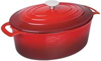 Ovale Braadpan | 6 liter | Rood | Vogue | GH314