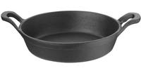Olympia gietijzeren ronde pan met oren 18cm | GJ554