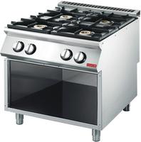 Gastro M gaskooktoestel met 4 branders 70/80 PCG | GL927