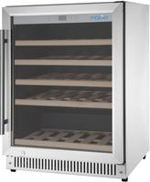 Polar G-Serie Roestvast Stalen Wijnkoelkast 51 Flessen - GM627