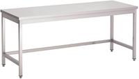 Gastro M | RVS werktafel | zonder onderblad | 200x70x85cm | GN113