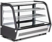 Polar G-Serie Energiezuinige Aanrecht Voedselexpositie Koelkast Zwart 160Ltr - GP291