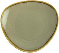 Olympia Kiln driehoekige borden mosgroen 28cm | GP474