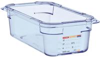 Araven | Voedseldoos | ABS | Blauw | GN1/4 | 10cm hoog | GP575