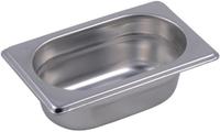 Gastro M | RVS GN1/9 bak | 6.5cm hoog | GR700