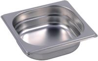 Gastro M | RVS GN1/6 bak | 6.5cm hoog | GR702