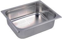 Gastro M | Geperforeerde RVS GN1/2 bak | 10cm hoog | GR730