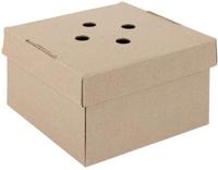 Fiesta Compostable Fiesta Composteerbare Uitklapbare Hamburgerdozen (100 Stuks) - HP942