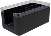 Olympia Kristallon Bar Caddy Zwart ABS - HU097