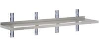 Gastro M HZ765 Gastro-M complete wandschap 1 niveau 200x40cm - volledige montageset (excl. schroeven)