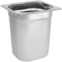 Rvs Gn1/6 Bak | 20cm Hoog | Vogue | K995