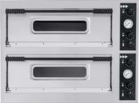 Pizzaoven BASIC XXL 66 - HENDI - 2 Kamers - 400V/18000W - 1360x844x(H)745mm - HENDI 226995