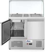 Saladette | 2 deuren en glazen vitrine | 300L | Arktic 232781