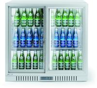 Arktic 236918 Backbar koelkast met schuifdeuren, , 150L, Zilver, 220-240V/160W, 900x520x(H)840mm