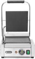 Hendi Contactgrill enkel boven geribd onder glad 1800W | 263600