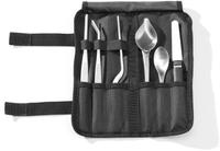 Chef Opmaak Set - 6 Stuks - Geborsteld - HENDI - HENDI 400081