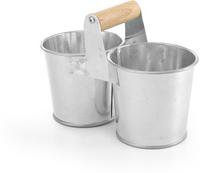 Hendi Dubbele emmer met handvat - 425947