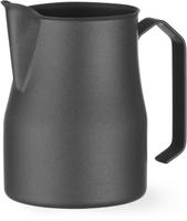 Melkkan Matzwart Met V-Vormige Schenktuit, Hendi 451045