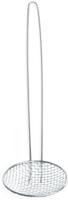 Hendi Frituurschep rvs 100x330 mm met draadgreep | diameter 10cm | 640104