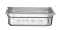 Hendi Gastronormbak 2/3 geperforeerd | 100 mm hoog | RVS Profi Line | 802328