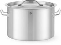 Hendi Braadpan met deksel maat L | 832844