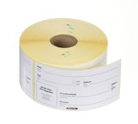 HENDI 850541 Herbruikbare sticker voor voedselveiligheid, “TE GEBRUIKEN TOT”, , Wit, 500 st., 100x50mm