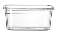 Hendi Gastronormbak 1/3 | 150 mm hoog | polycarbonaat transparant | 861516