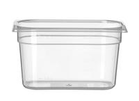 Hendi Gastronormbak 1/4 | 150 mm hoog | PP tranparant | koel/vries | 880319