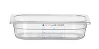 Hendi Voorraaddoos GN 1/4 65 mm IML polypropyleen | 880388