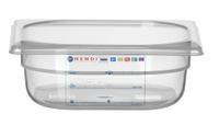 Hendi Voorraaddoos GN 1/6 65 mm IML polypropyleen | 880487