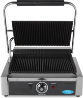 Maxima Contactgrill - Gegroefd - Enkele Grillplaat - 33,5 cm - 09300436