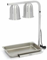 Maxima Warmtebrug - 2 Lampen - incl. Lampen en 1x 1/1 GN-Bak - 09362041