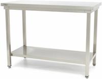 Maxima Werktafel RVS - 120 X 70 cm - Verstelbare Hoogte - 09364009
