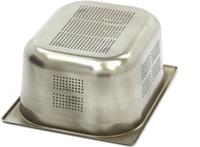 Maxima Gastronorm Bak - 1/2 GN - 15 cm Diep - RVS - Geperforeerd - 09367613