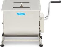Maxima Vleesmenger 30 L - 25 Kg Vlees - Kantelbare Kom - Handmatig - 09368012
