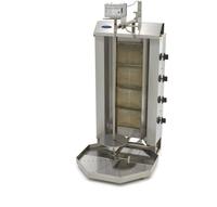 Maxima Shoarma Grill - 4 Branders - 50 Kg Vlees - Gas - 09370230