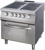 Maxima Premium Fornuis - 4 Pitten - Dubbel - 90 cm Diep - incl. Oven - Elektrisch - 09398525