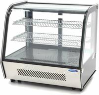 Maxima Gebaksvitrine - 120 L - 70 cm - Schuifdeuren Achter - 09400845