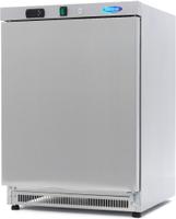 Maxima Vrieskast - 200 L - 2 Vaste Roosters - RVS - 09405005