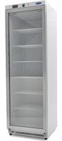 Maxima Vrieskast - 400 L - Wit - met Glazen Deur - 09405019
