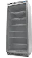 Maxima Vrieskast - 600 L - RVS - met Glazen Deur - 09405035