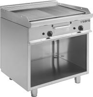 SARO Gasgrillplaat met Open Onderstel Model E7/KTG2BAM